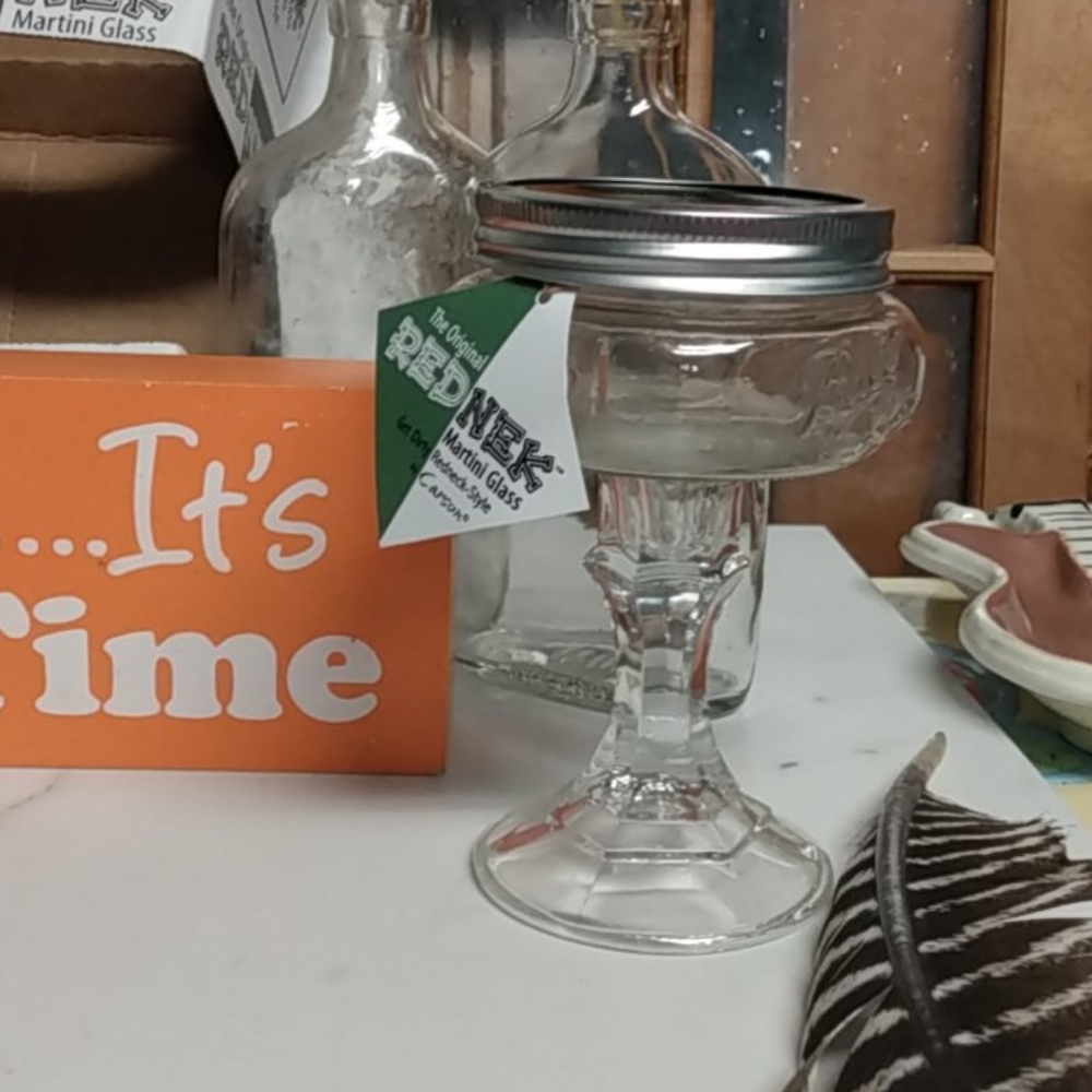 Novelty Mason Jar Martini Glass and Margarita Signage - Picture 6 of 12